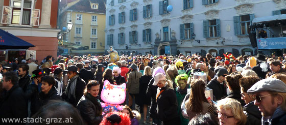Faschingszug in Graz
