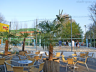 Murbeach Beachvolleyplatz in Graz