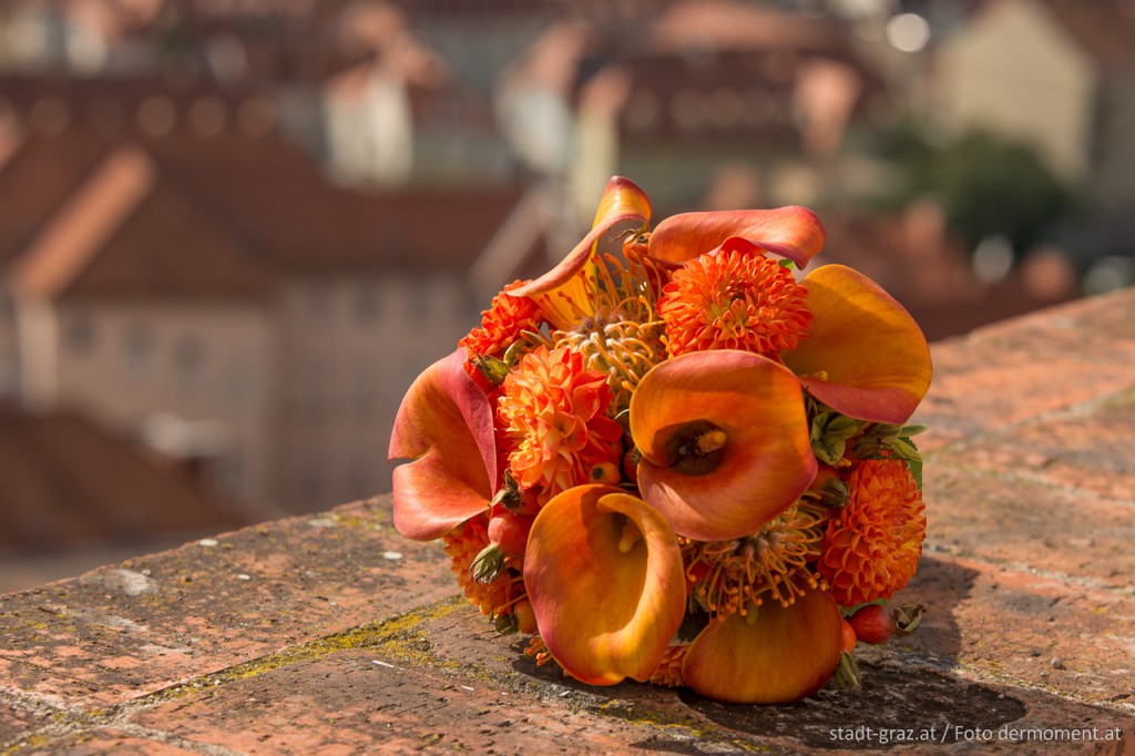 Brautstrauß Hochzeit fotografieren