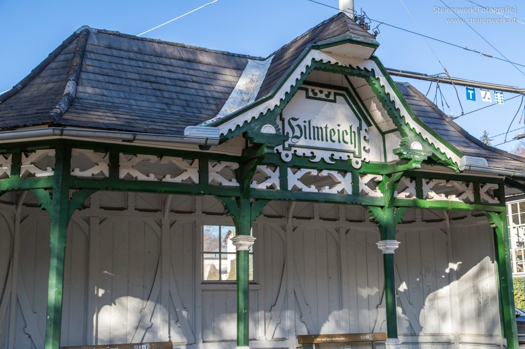 Haltestelle Straßenbahn Hilmteich