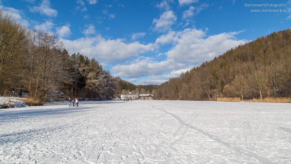 Eislaufen am Thalersee