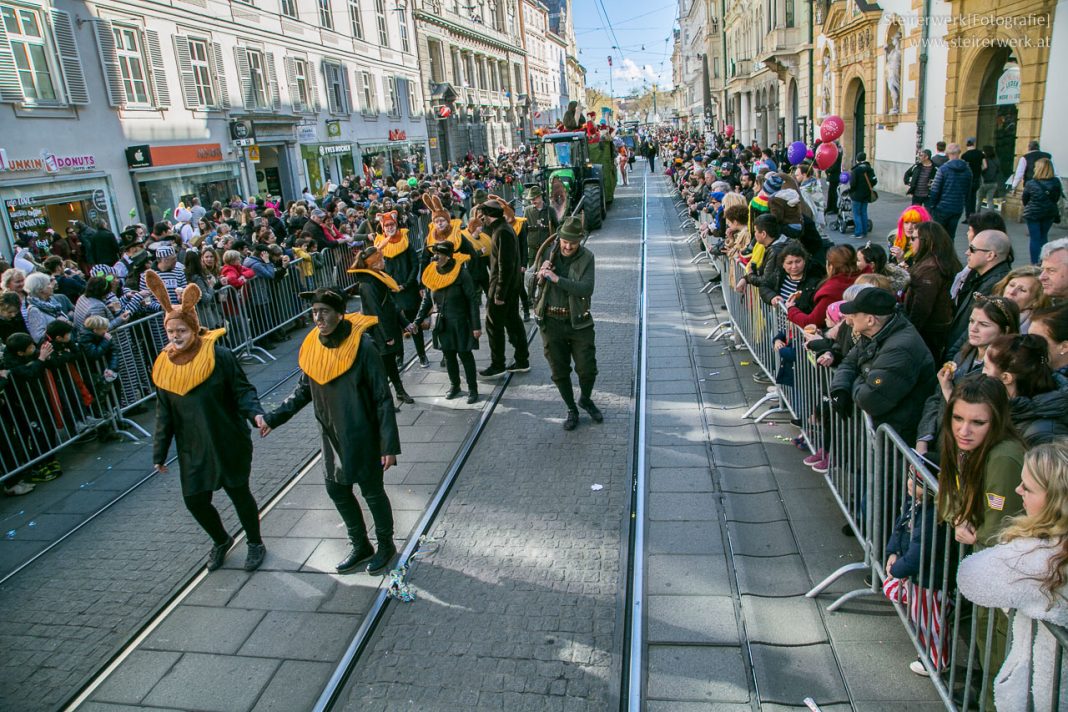 Faschingszug Graz 2024