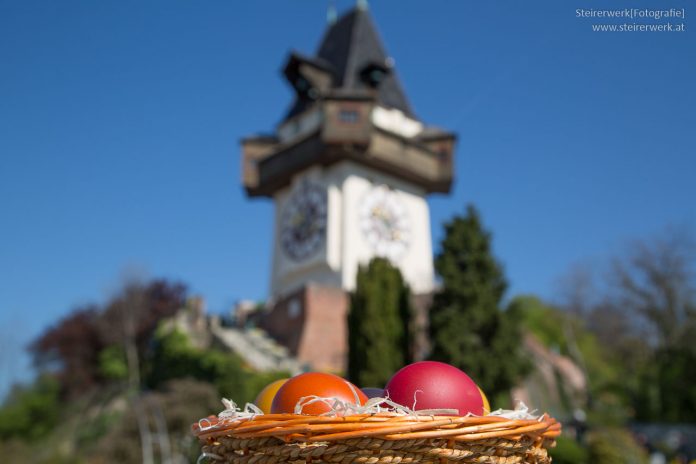 Osternest Uhrturm