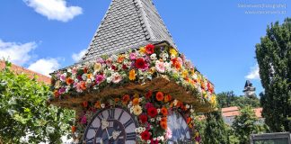 Blumenuhrturm