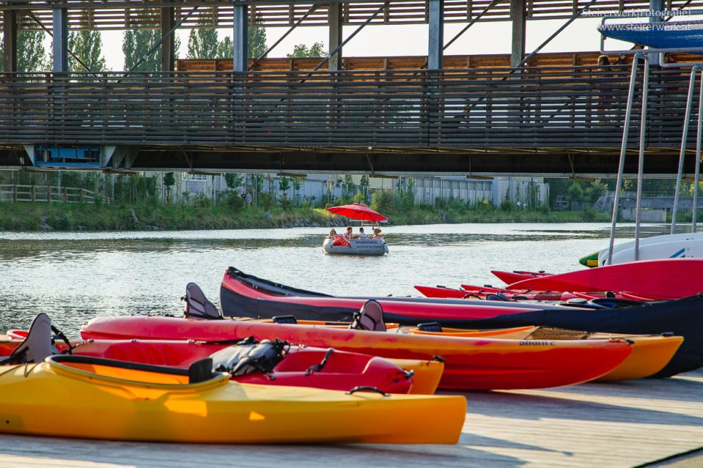 Stadtstrand Bootverleih