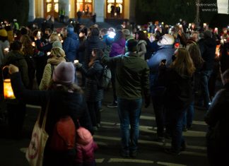 Lichtermeer in Graz