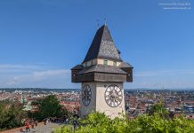 Uhrturm Wahrzeichen von Graz