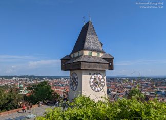 Uhrturm Wahrzeichen von Graz