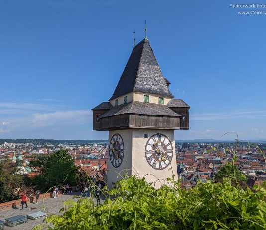 Uhrturm Wahrzeichen von Graz