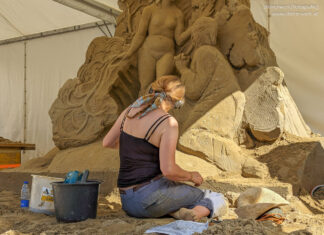 Sandskulpturen bauen in Graz